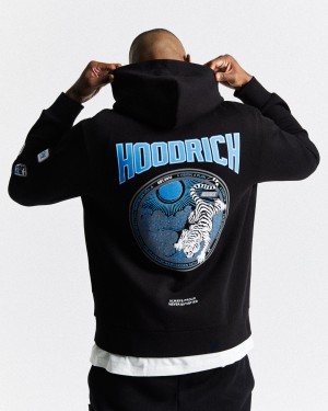 Men's Hoodrich Claw Hoodie Black | 12859-XTQD