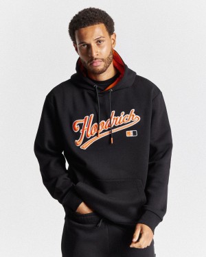 Men's Hoodrich Fort Hoodie Black | 27985-GTCB