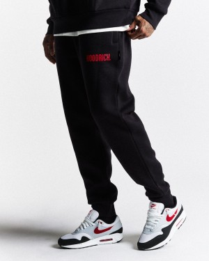 Men's Hoodrich OG Core Joggers Black | 28043-VJES