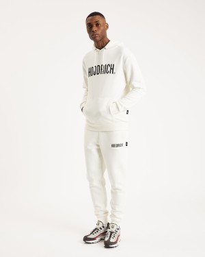 Men's Hoodrich OG Core Set Tracksuits Cream | 42605-ZRKF