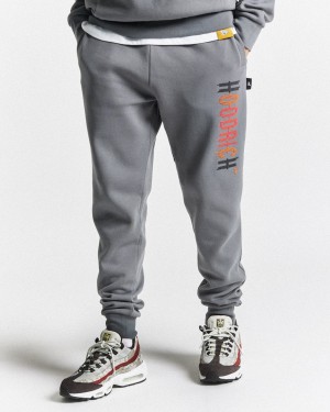 Men's Hoodrich OG Dash Joggers Grey | 82951-VQTP