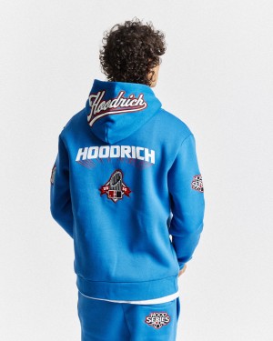 Men's Hoodrich Stadium Hoodie Blue | 75629-STZN