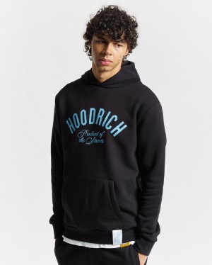 Men's Hoodrich Unite Hoodie Black | 72819-EHCQ