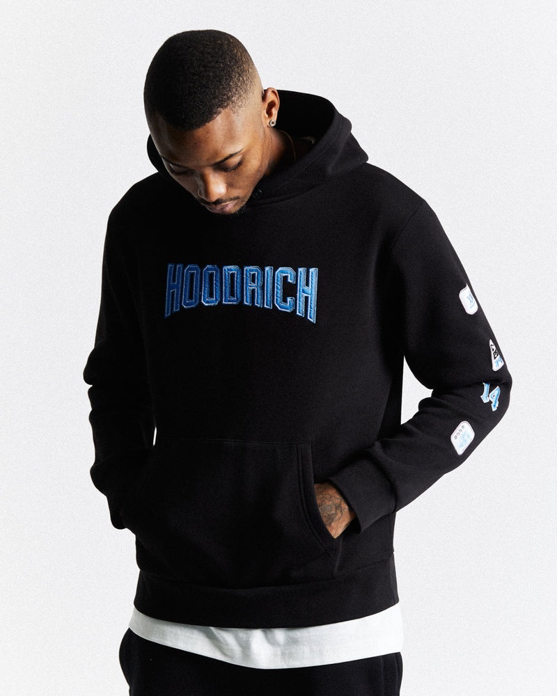 Men's Hoodrich Claw Hoodie Black | 12859-XTQD