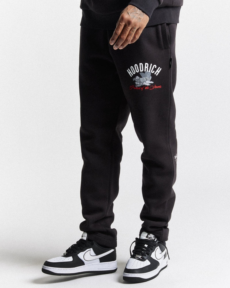 Men's Hoodrich Empire Joggers Black | 62598-DOIM