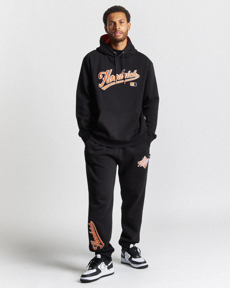 Men's Hoodrich Fort Hoodie Black | 27985-GTCB