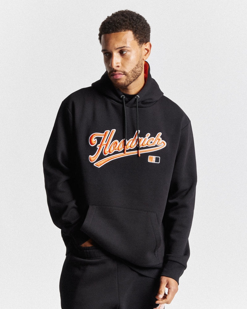 Men's Hoodrich Fort Hoodie Black | 27985-GTCB