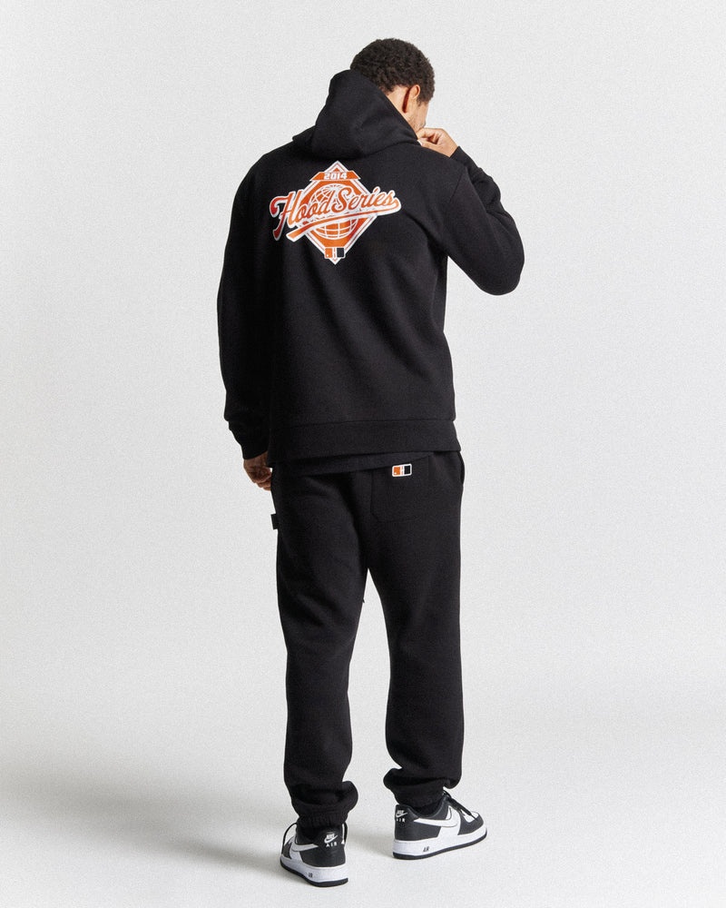 Men's Hoodrich Fort Hoodie Black | 27985-GTCB