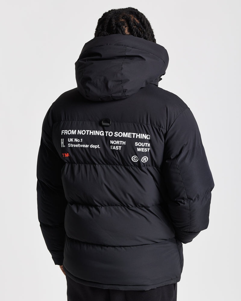 Men's Hoodrich Limit Jackets Black | 52487-AHDQ