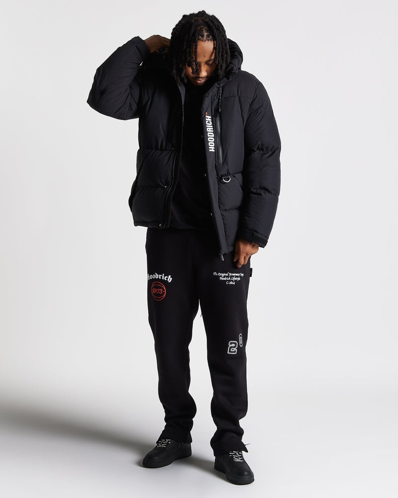 Men's Hoodrich Limit Jackets Black | 52487-AHDQ