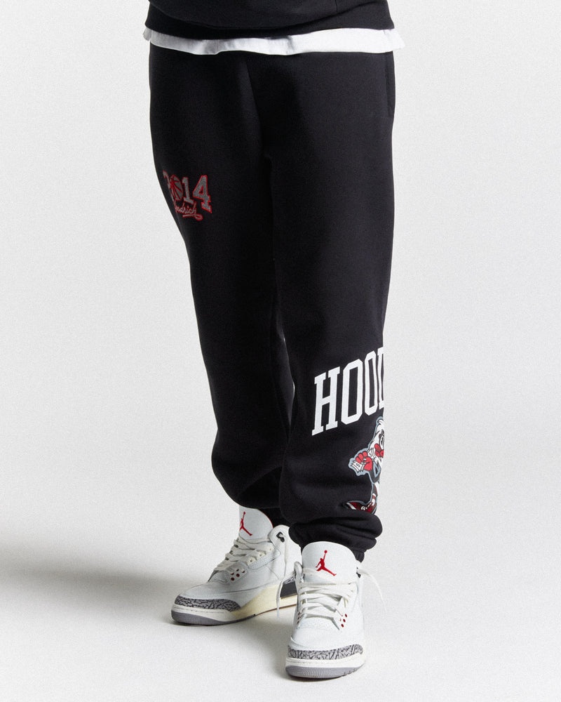 Men's Hoodrich Menace Joggers Black | 67342-YCTU