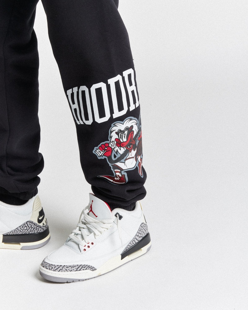 Men's Hoodrich Menace Joggers Black | 67342-YCTU