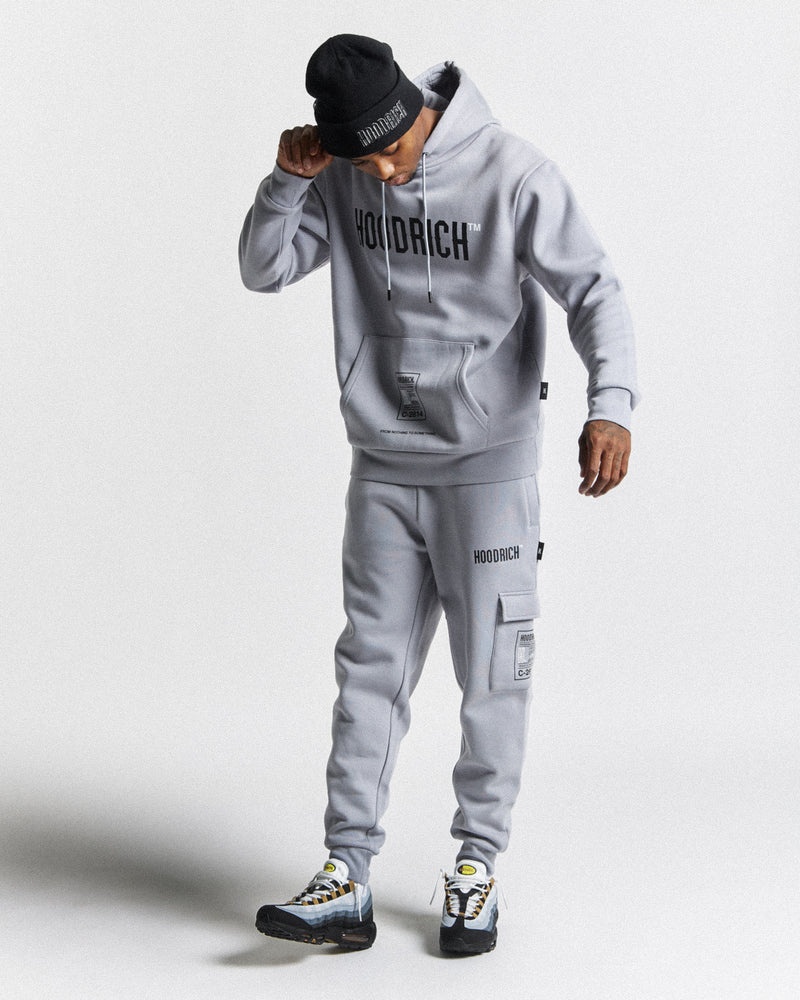 Men's Hoodrich OG Akira Hoodie Grey | 16827-XJLH