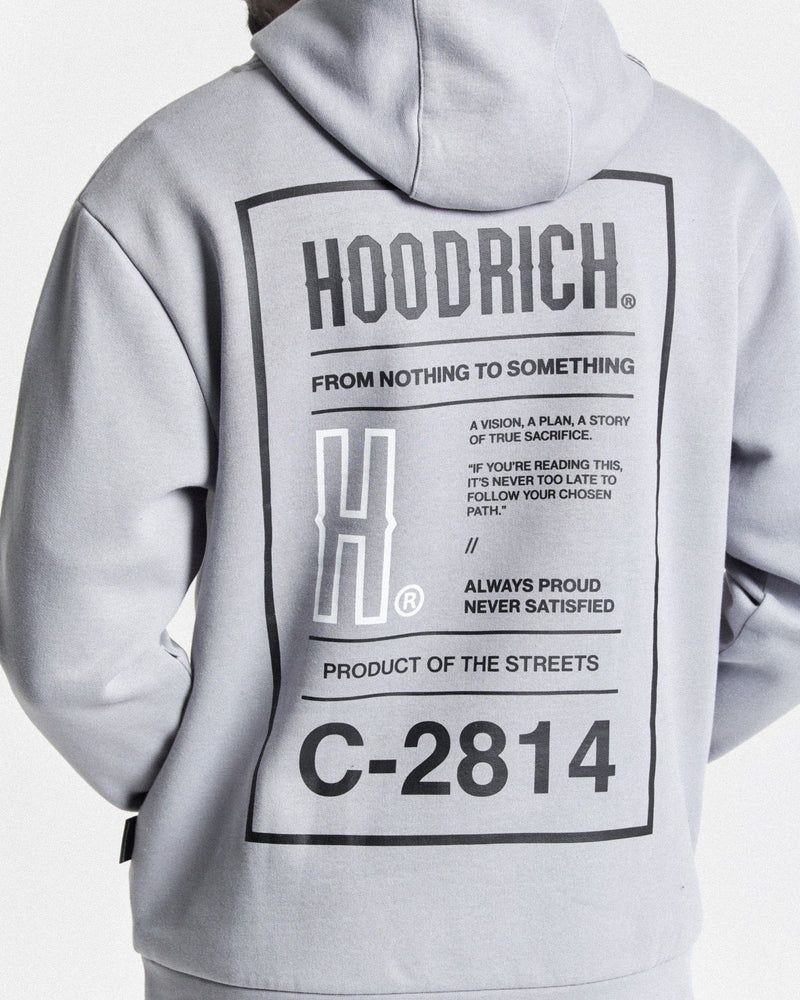 Men's Hoodrich OG Akira Hoodie Grey | 16827-XJLH