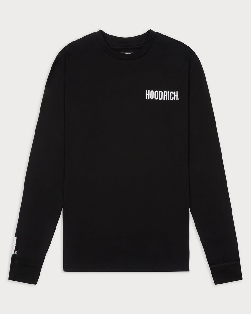 Men's Hoodrich OG Core Long Sleeve 2 pack T Shirts Black / White | 05983-ZMKG