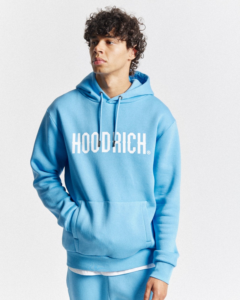 Men's Hoodrich OG Core Set Tracksuits Blue | 27086-DIUK