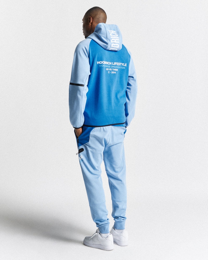 Men's Hoodrich OG Cycle Joggers Blue | 07251-IGHW