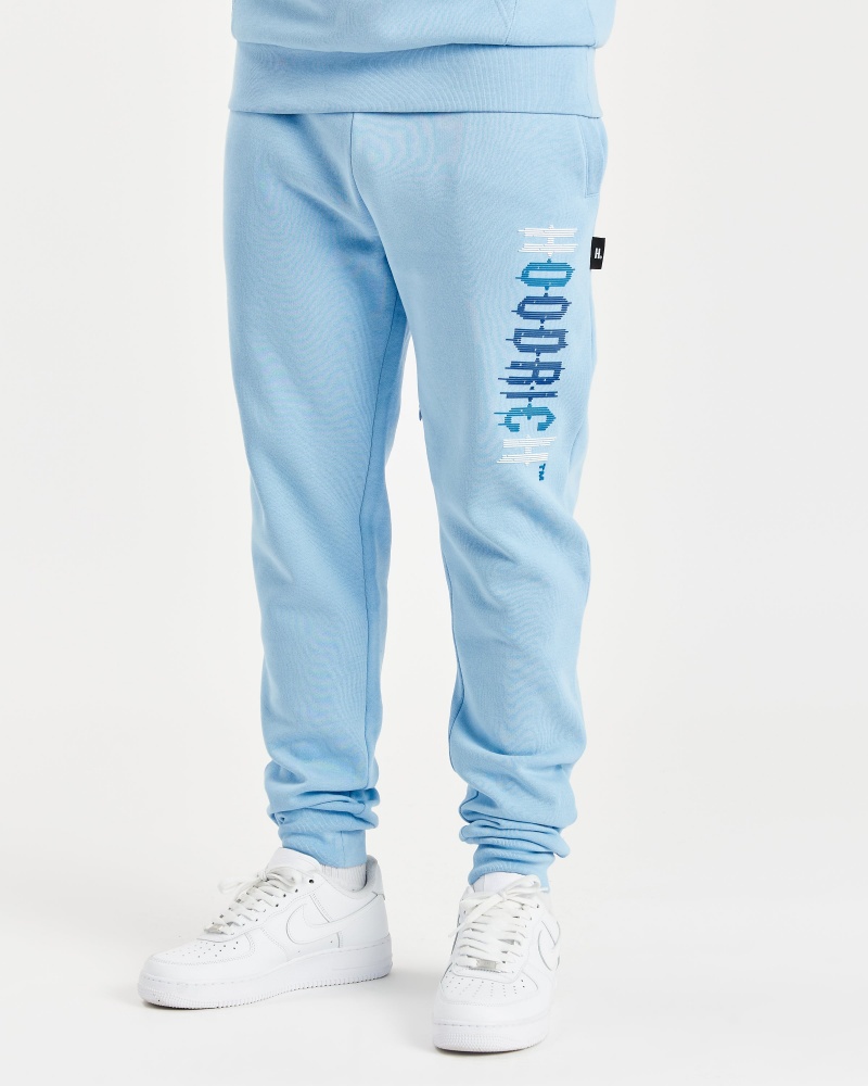 Men\'s Hoodrich OG Dash Joggers Blue | 97402-IWCU