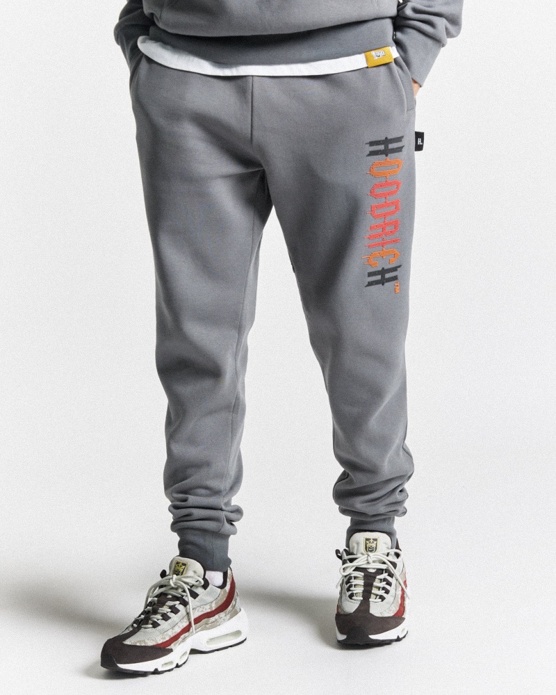 Men\'s Hoodrich OG Dash Joggers Grey | 82951-VQTP