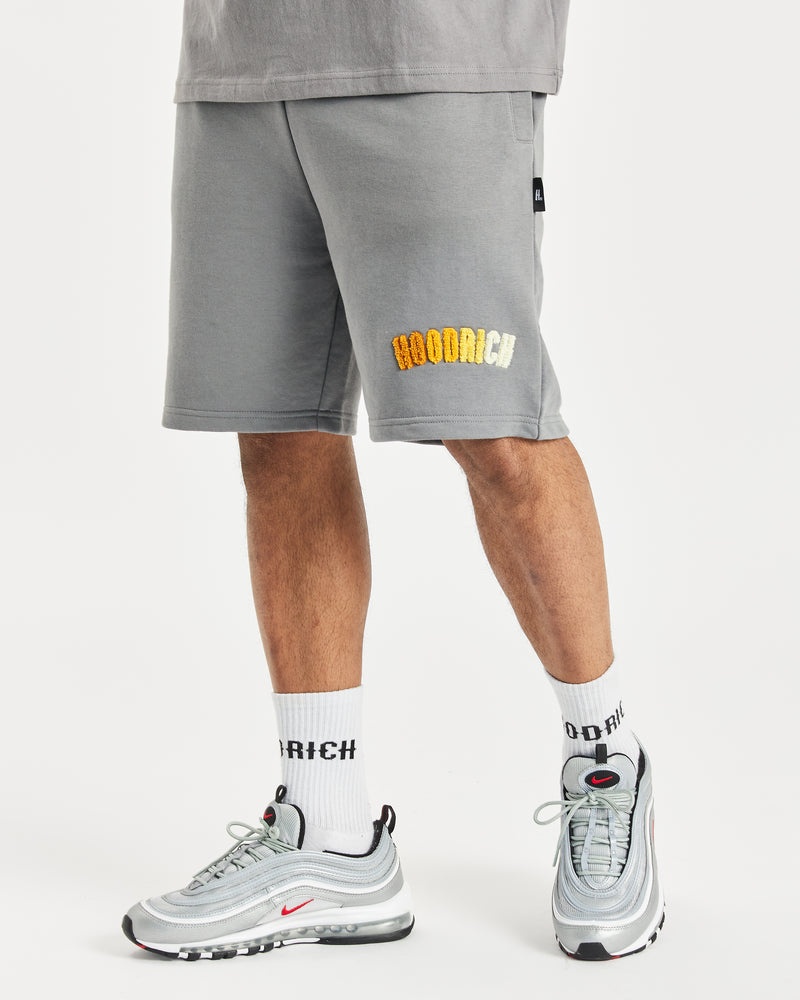 Men's Hoodrich OG Kraze Shorts Orange | 91620-PUMB