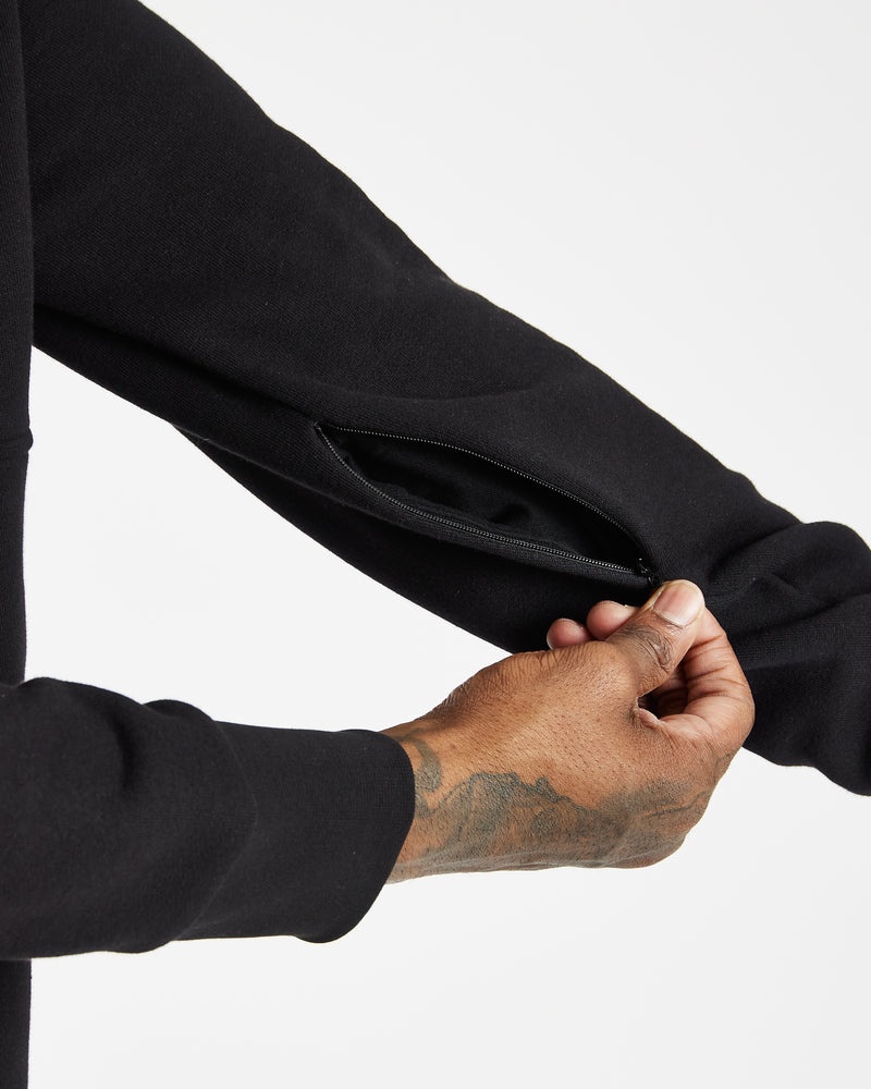 Men's Hoodrich OG Limit Hoodie Black | 30469-JYKV