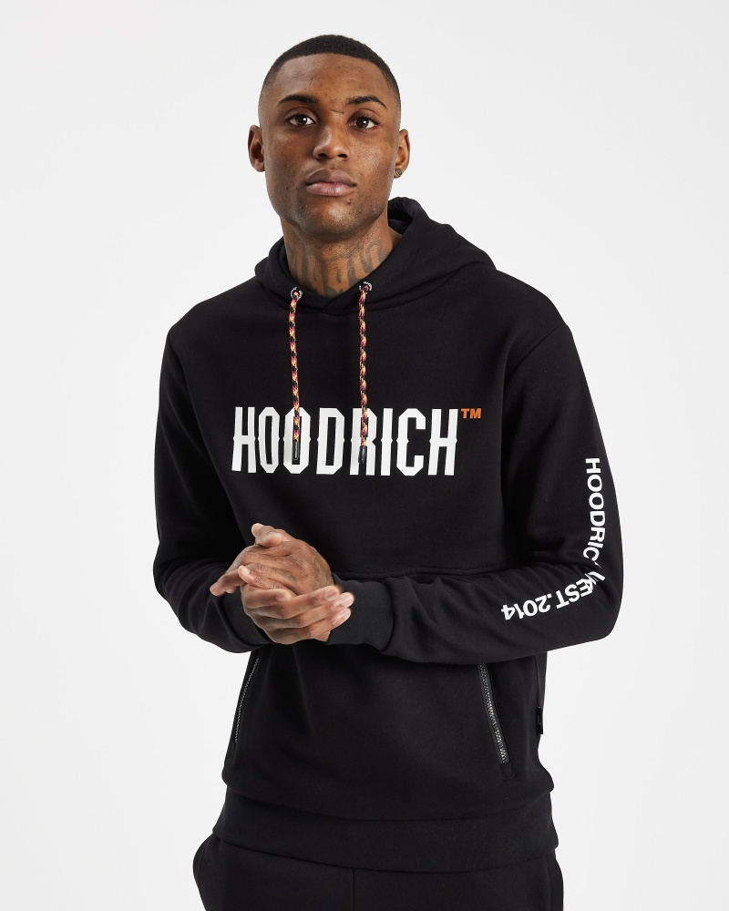 Men\'s Hoodrich OG Limit Hoodie Black | 30469-JYKV