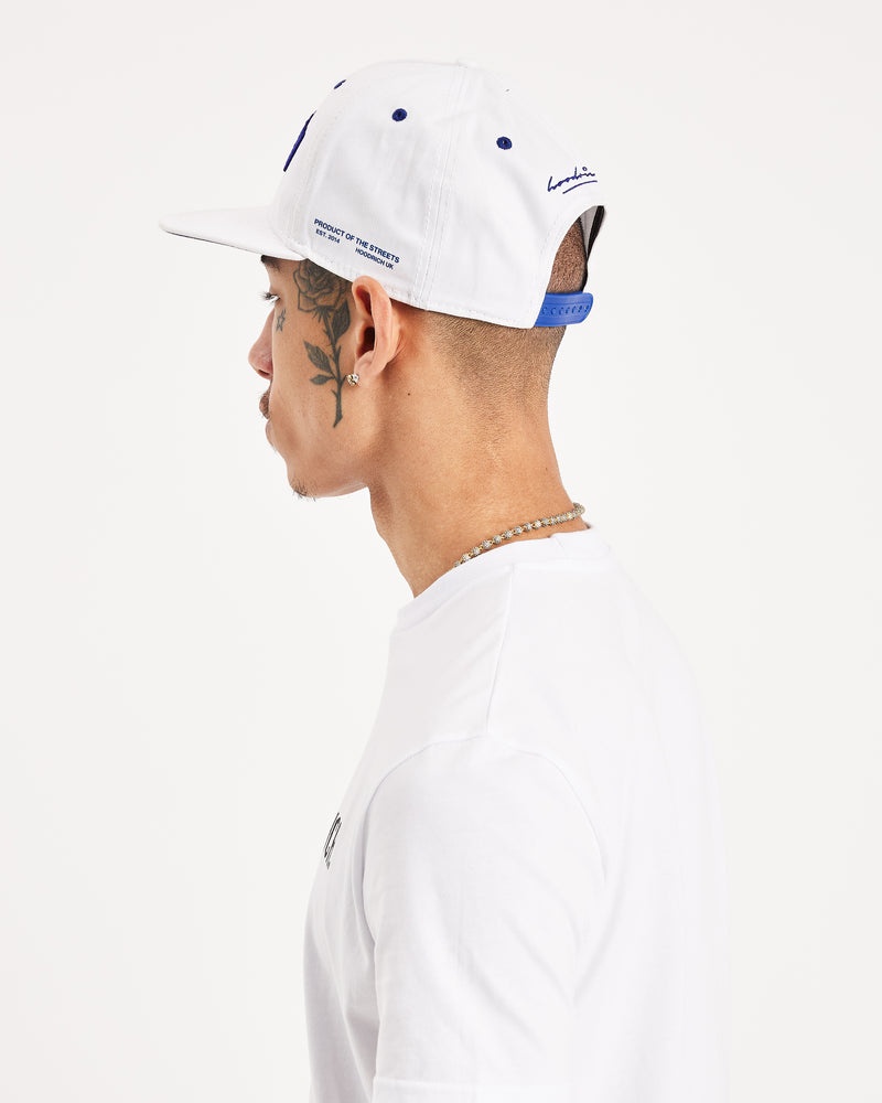 Men's Hoodrich OG Mark Hats White | 86173-HAOV