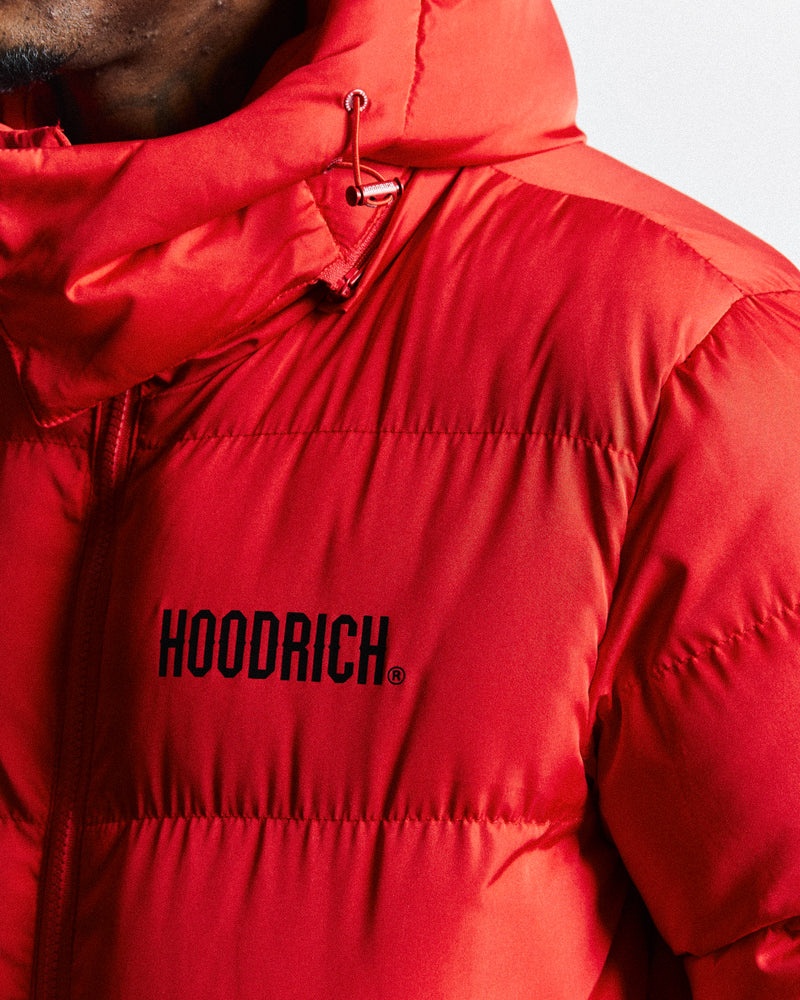 Men's Hoodrich OG Stack Jackets Red | 08596-QJVT