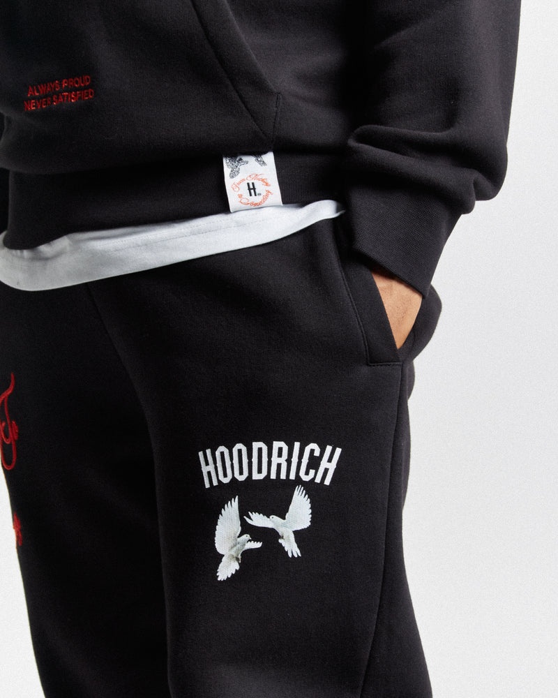 Men's Hoodrich OG Take Flight V2 Joggers Black | 34012-NMIC