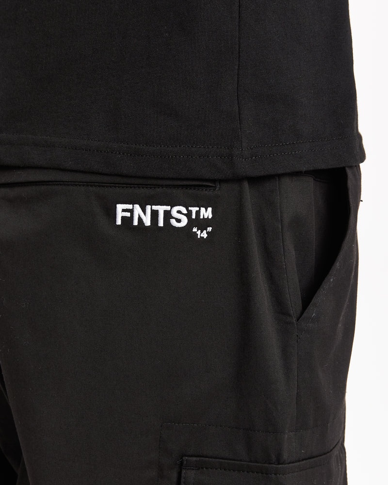 Men's Hoodrich OG Trek Cargo Pants Black | 69743-WMBA