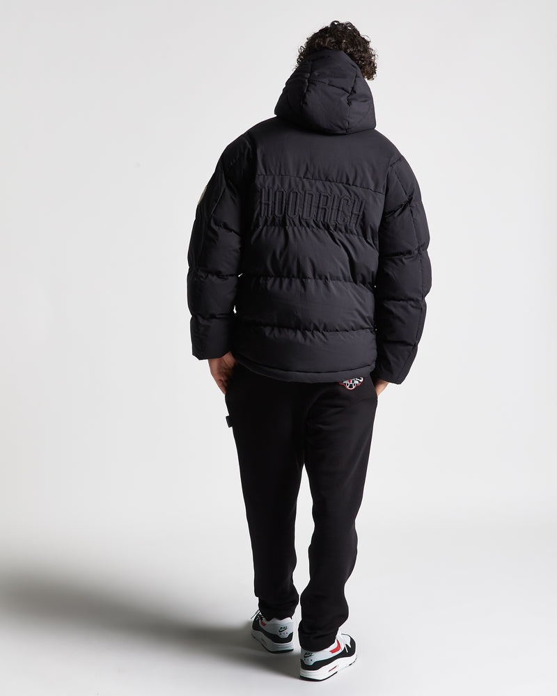 Men's Hoodrich Phenom Jackets Black | 94183-ZMIP