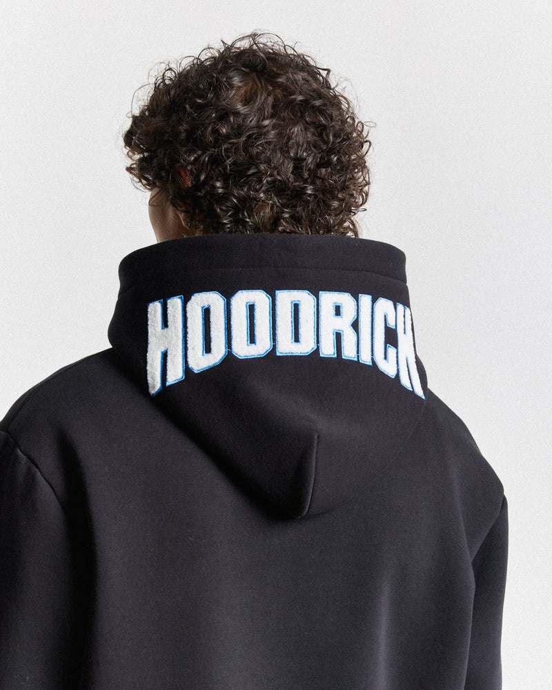 Men's Hoodrich Rival Hoodie Black | 09847-ZLIG