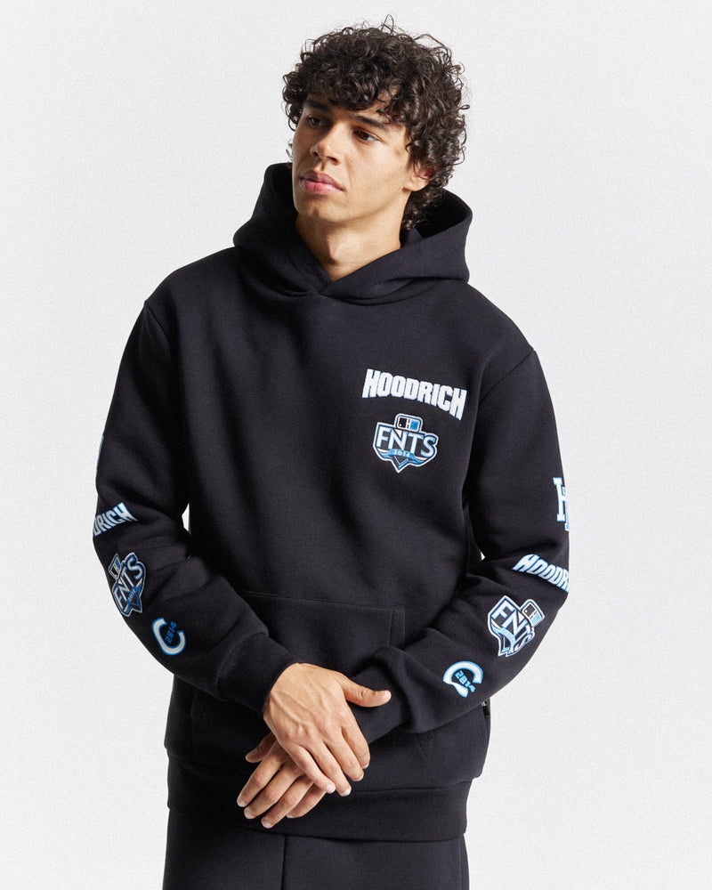 Men's Hoodrich Rival Hoodie Black | 09847-ZLIG