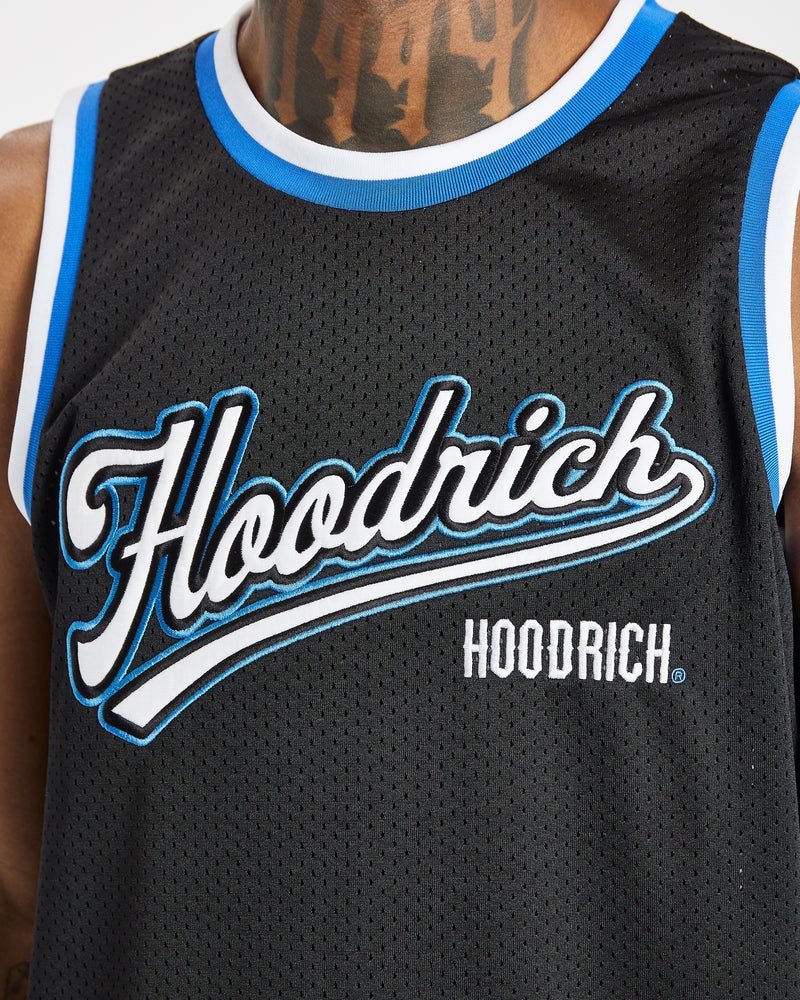 Men's Hoodrich Stadium Basketball Vest Black | 31274-KERU