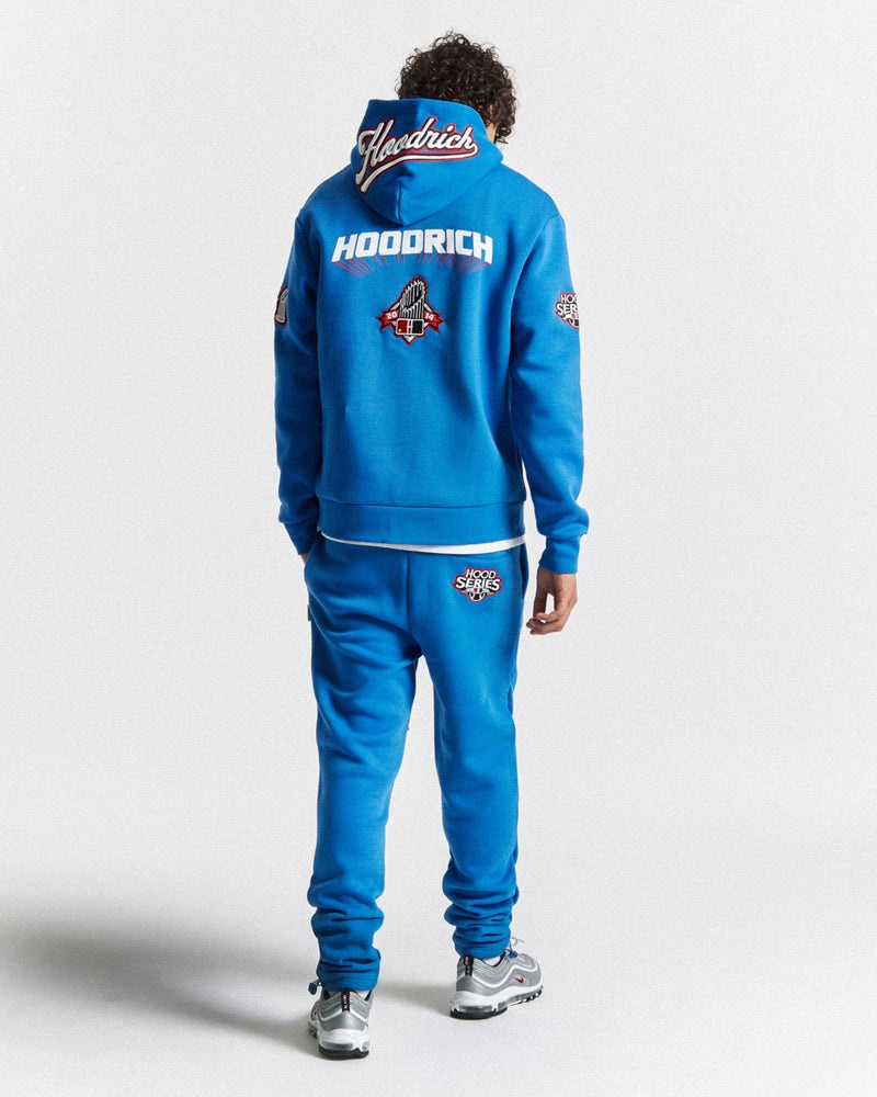 Men's Hoodrich Stadium Hoodie Blue | 75629-STZN