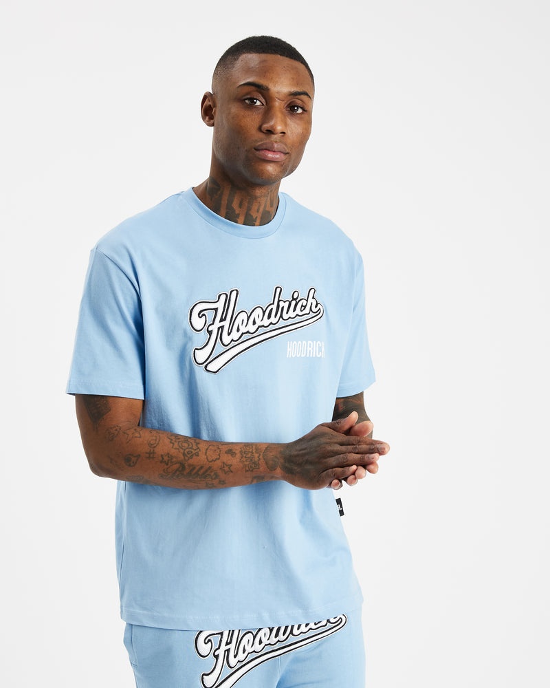 Men's Hoodrich Stadium T Shirts Blue | 10943-JSOA