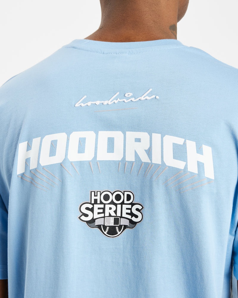 Men's Hoodrich Stadium T Shirts Blue | 10943-JSOA