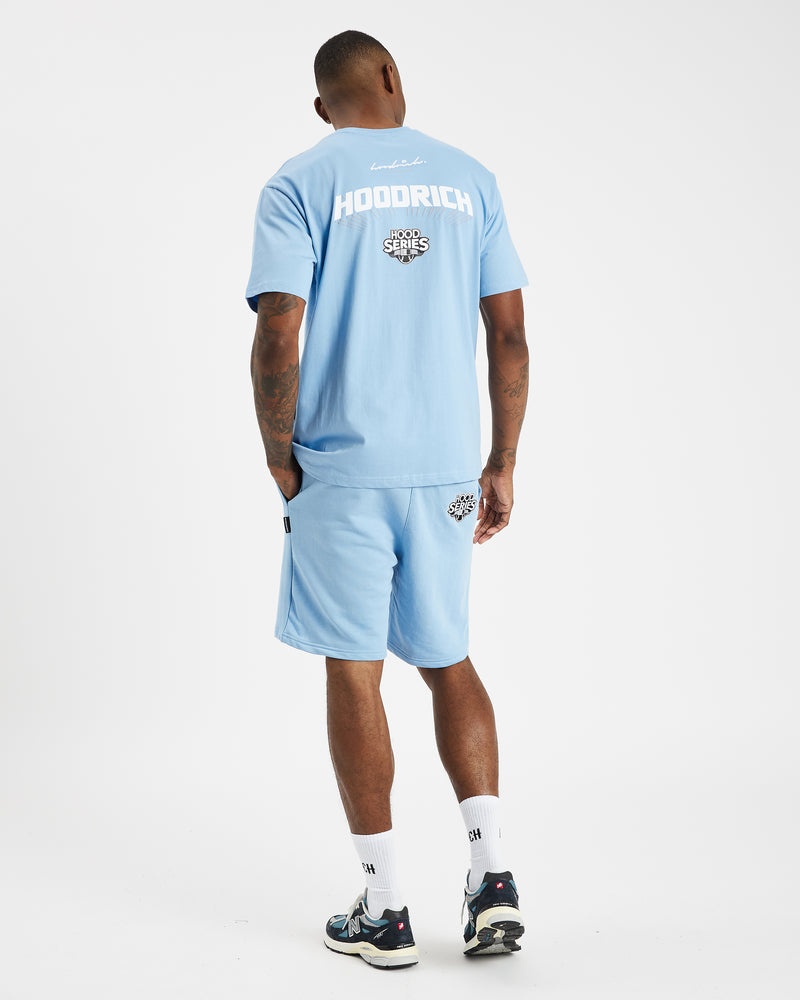 Men's Hoodrich Stadium T Shirts Blue | 10943-JSOA