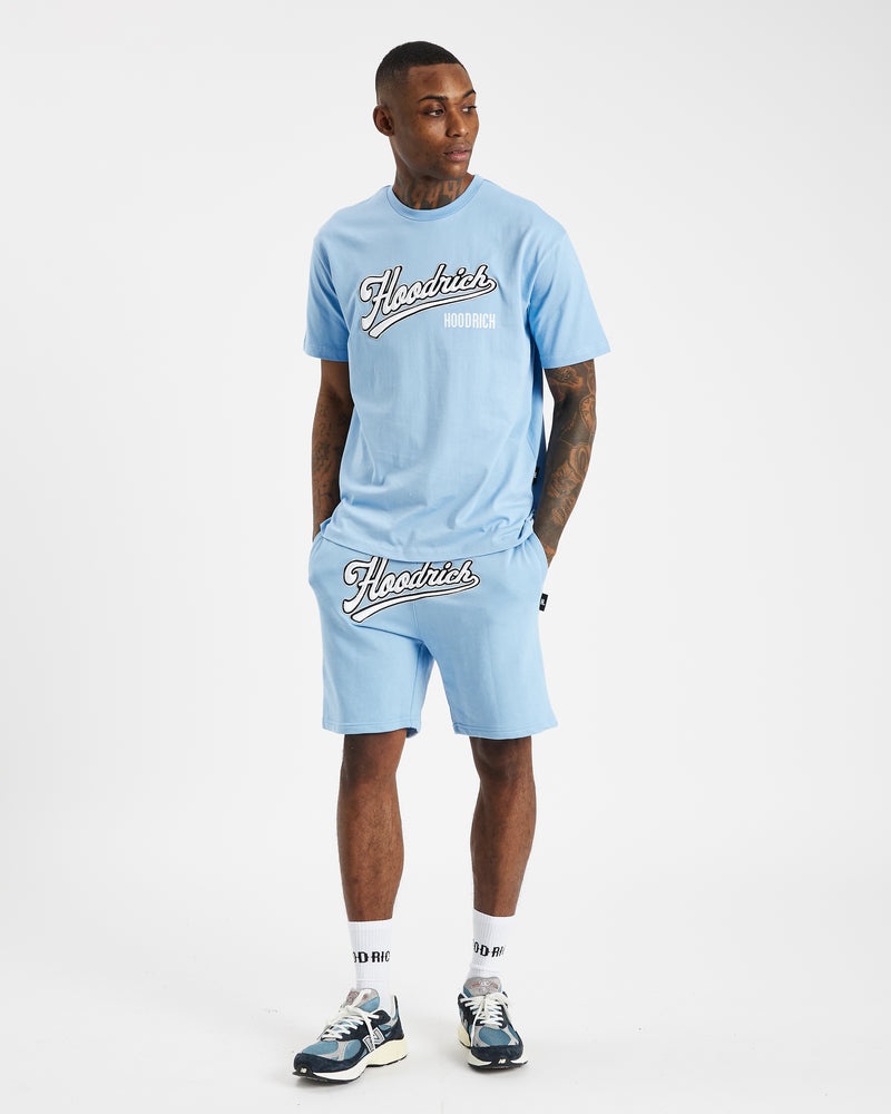 Men's Hoodrich Stadium T Shirts Blue | 10943-JSOA