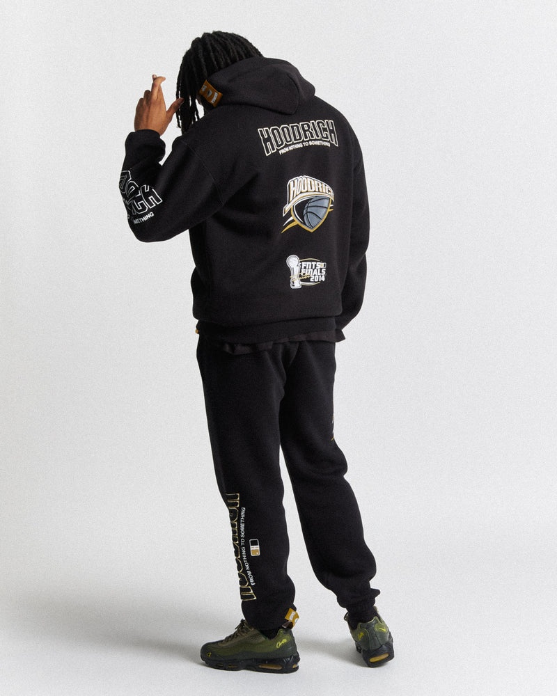 Men's Hoodrich Zenith Oversized Joggers Black | 18562-FXNK