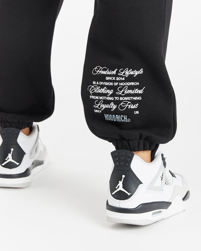 Women's Hoodrich Fortify Joggers Black | 17039-KXLY