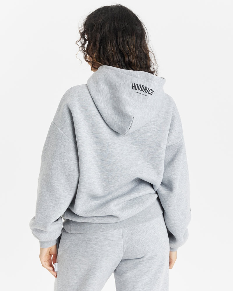 Women's Hoodrich OG Breeze Hoodie Grey | 34568-SMFR