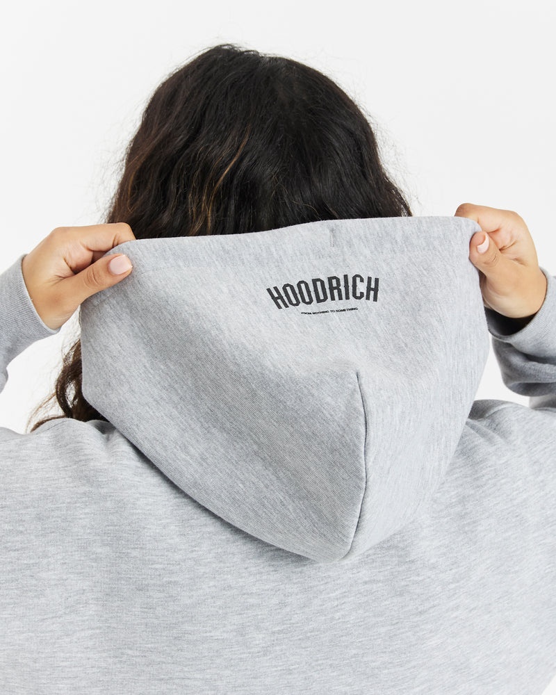 Women's Hoodrich OG Breeze Hoodie Grey | 34568-SMFR