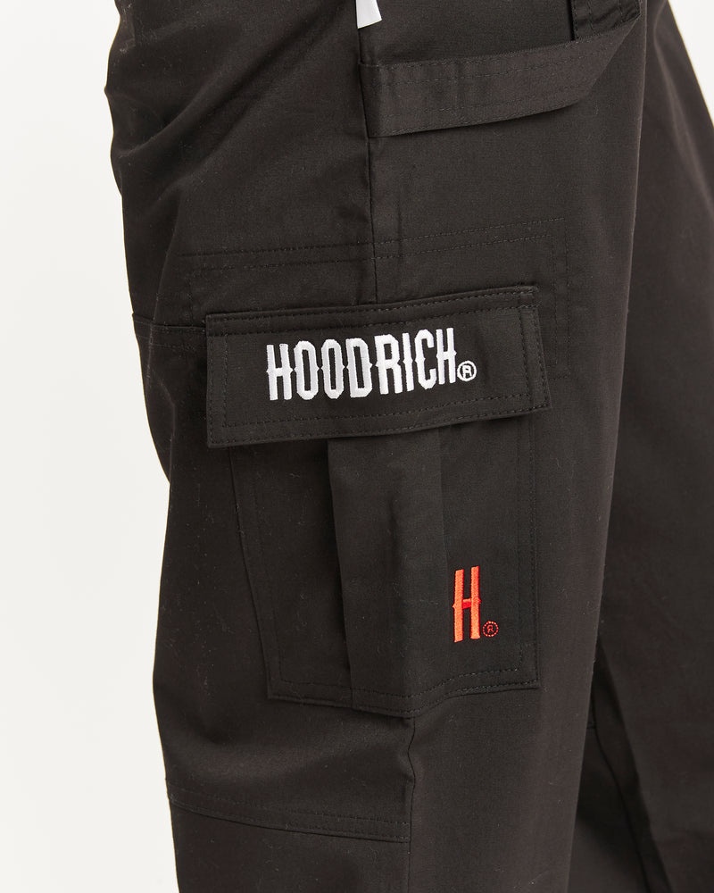 Women's Hoodrich OG Combat Cargo Pants Black | 32958-HFOB