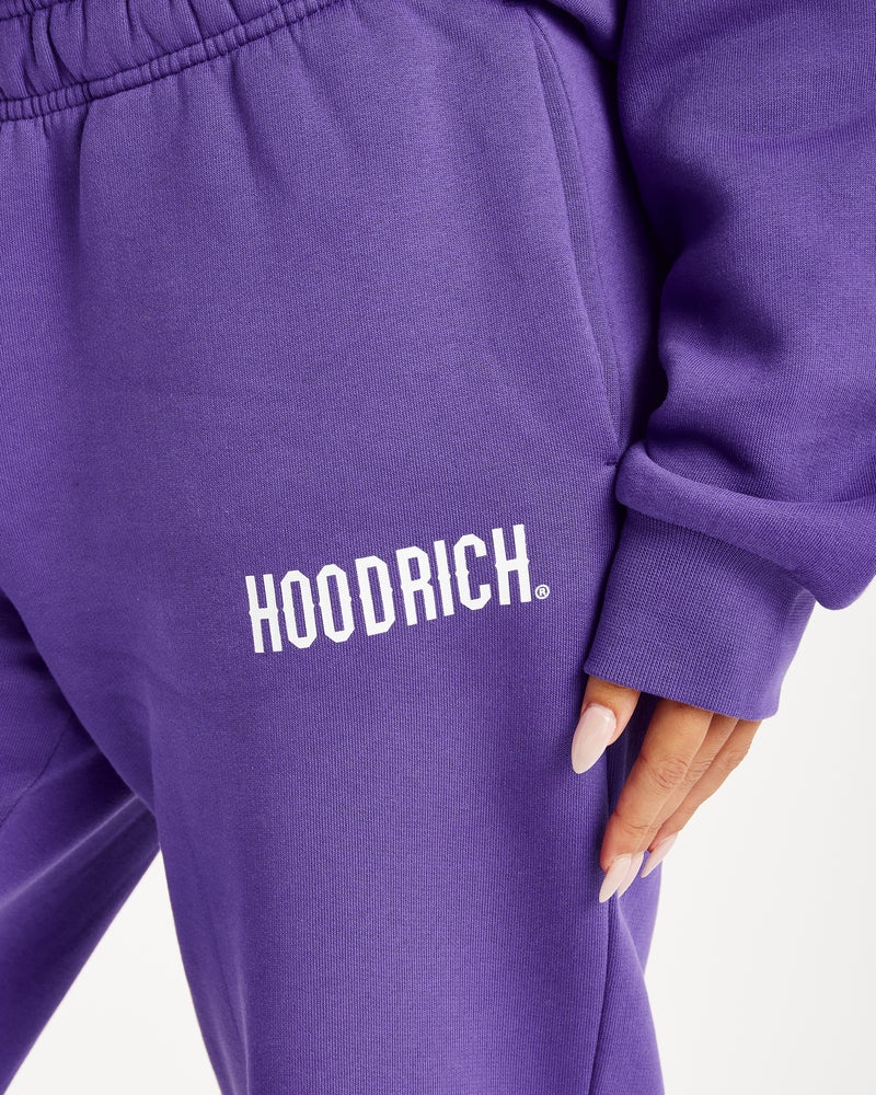 Women's Hoodrich OG Storm Joggers Purple | 53496-GCZD