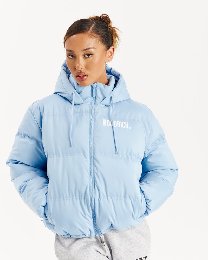 Women's Hoodrich Sienna Jackets Blue | 41397-IFLG