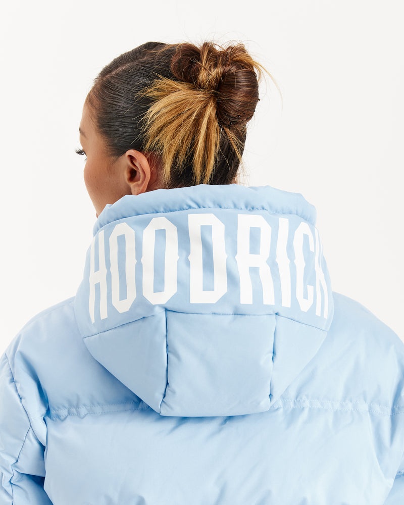 Women's Hoodrich Sienna Jackets Blue | 41397-IFLG